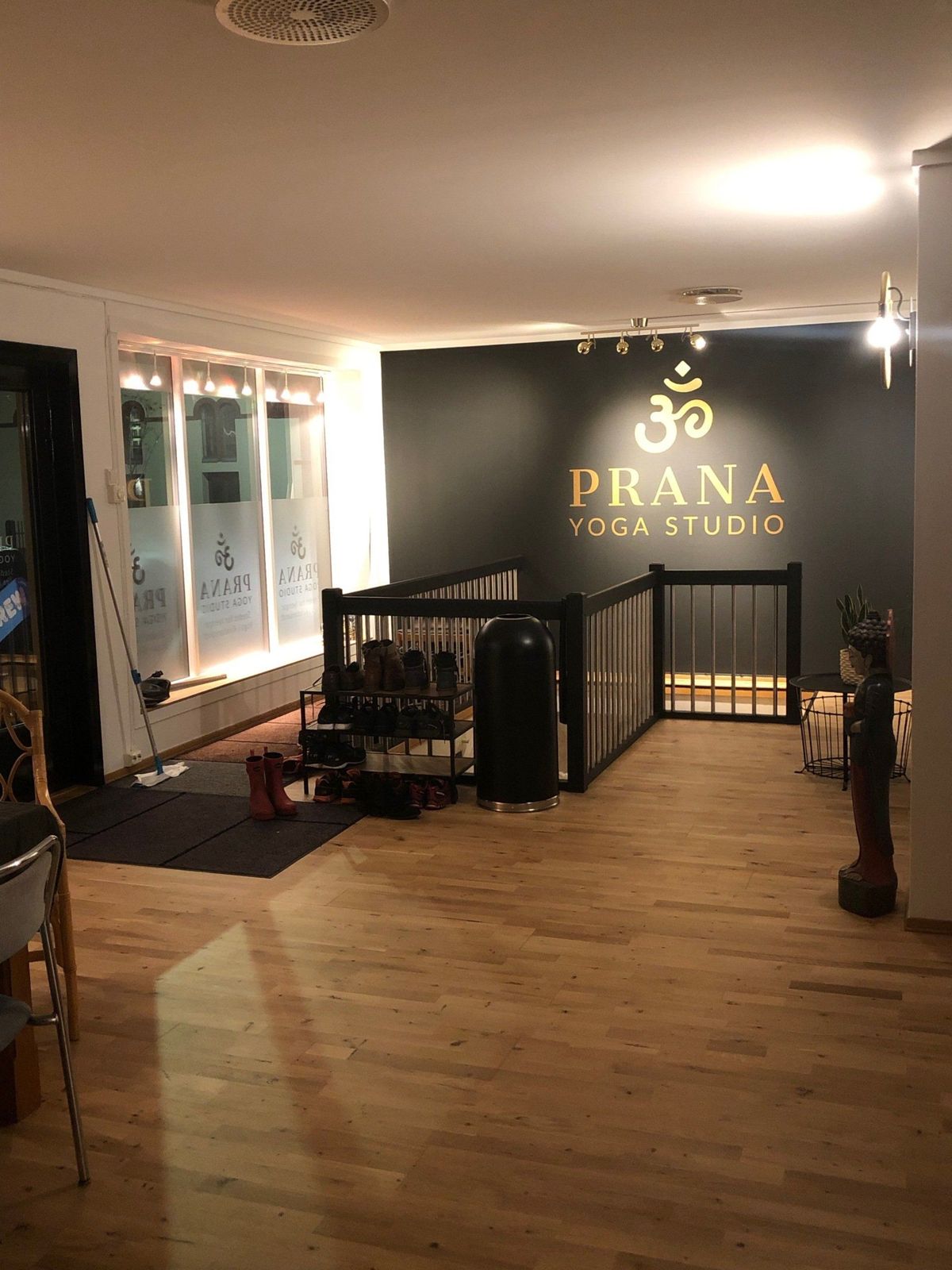Inngangspartiet i studioet i Dronningens gate